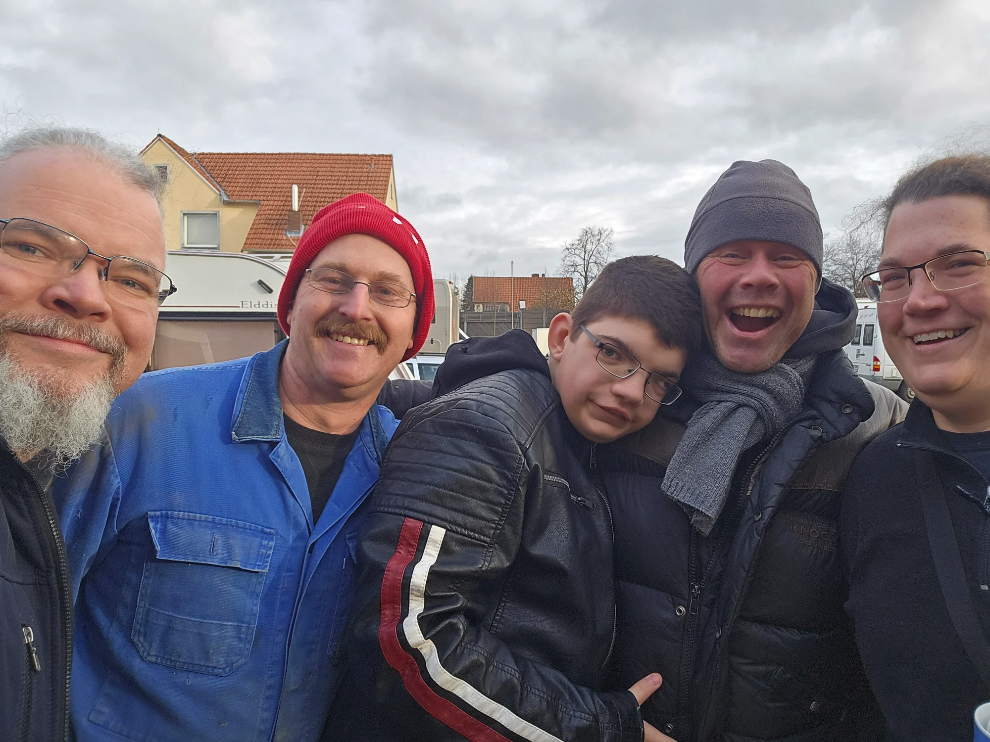 Kleiner Fan mit großem Herz